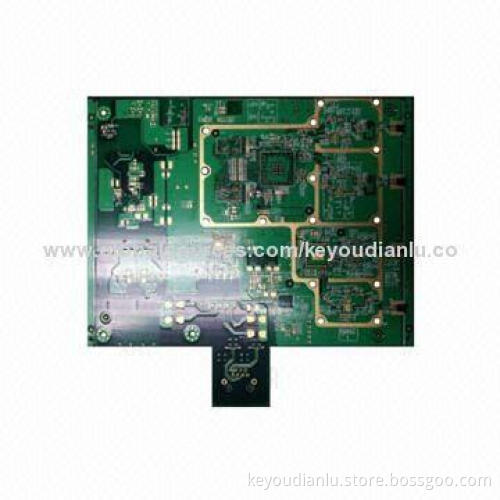 OSP 4-layer PCB with Green Solder Mask, 1.6mm Board Thickness